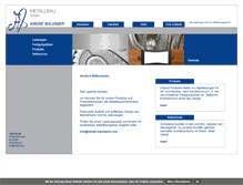Tablet Screenshot of metall-handwerk.com